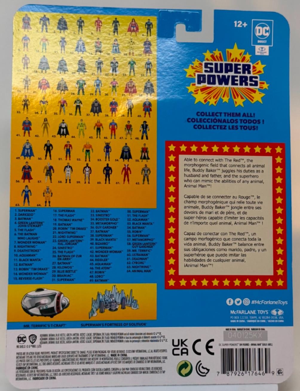 McFarlane Toys DC Super Powers Animal Man