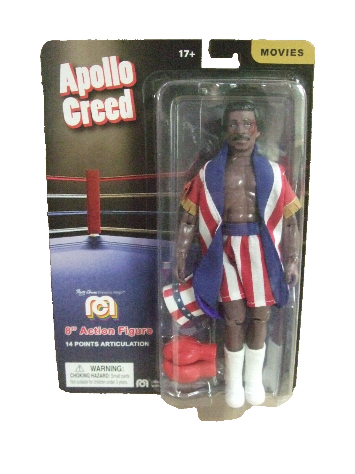 Apollo Creed 8 Inches Action Figure Rocky MOVIES Carl Weathers by MEGO