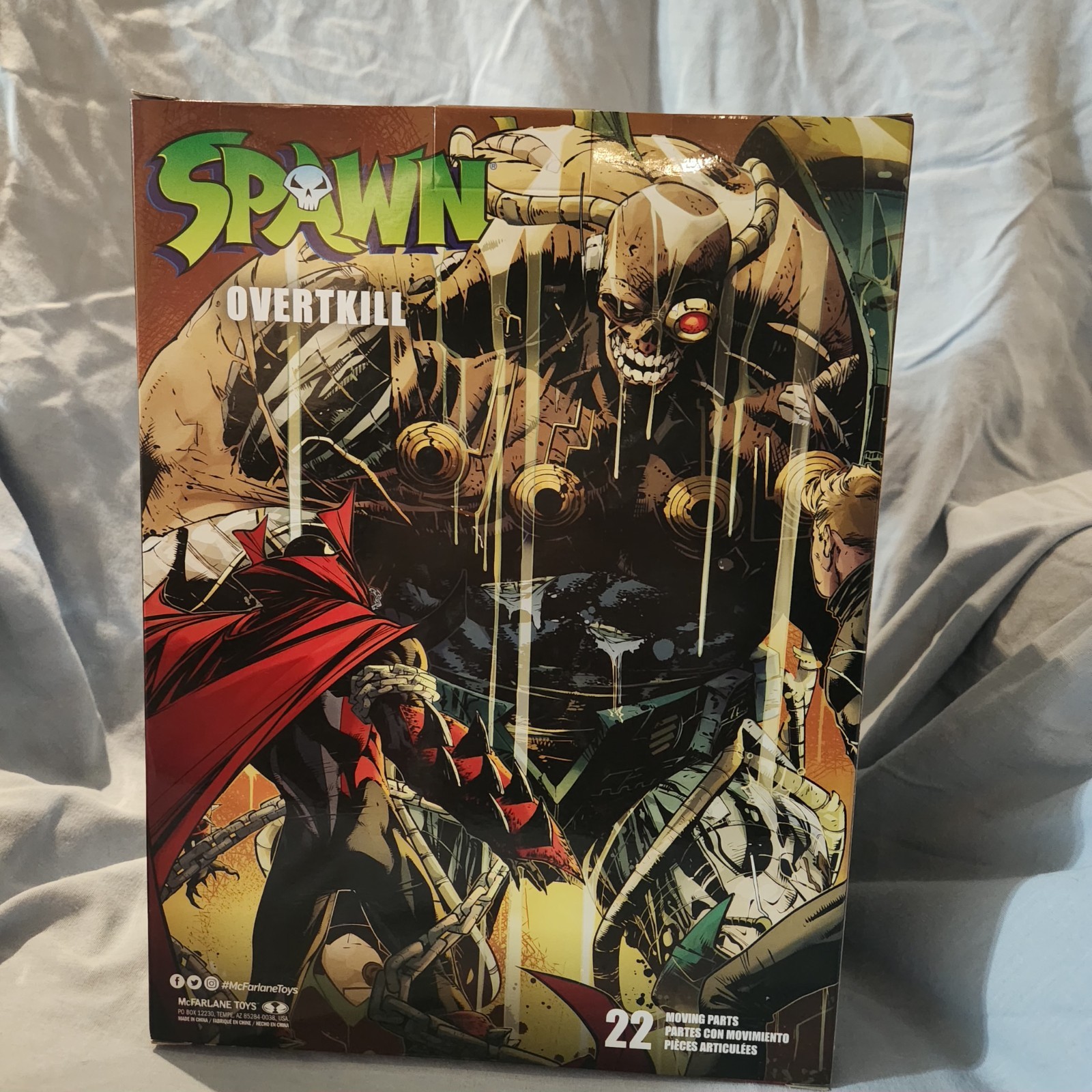McFarlane Toys Megafig Overtkill From Spawn. NIB minty!