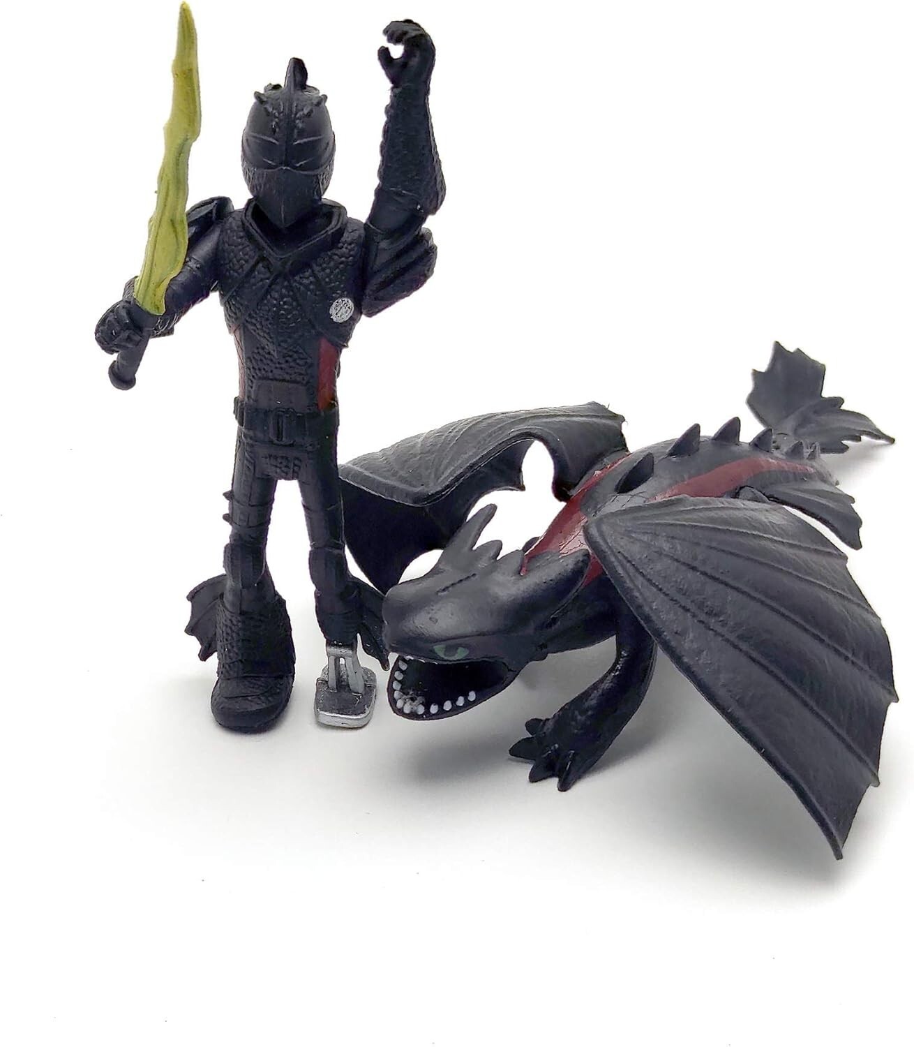 How to Train Your Dragon Figures 8 Pcs Set Hiccup Light Fury Toothless Stormfly