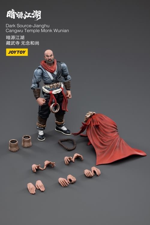 JOYTOY Dark Source JiangHu Changwu Temple Monk Wunian 1/18 Scale Figure