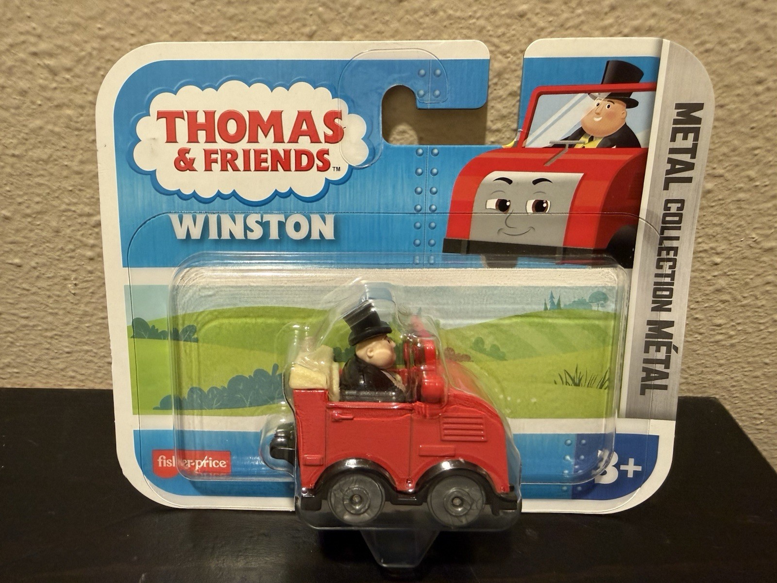 Thomas & Friends Winston w/Sir Topham Hatt Diecast Metal Collection New Sealed