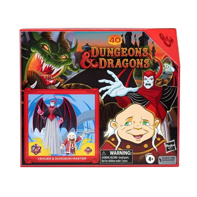 Dungeons & Dragons Cartoon Classics Scale Dungeon Master & Venger Action Figures