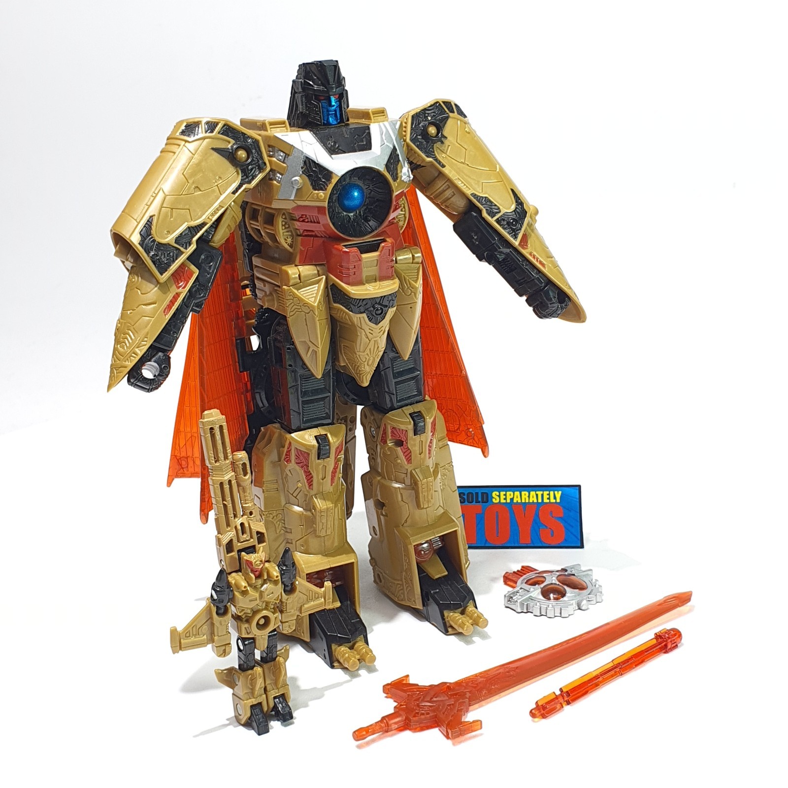 Transformers Cybertron GALAXY FORCE VECTOR PRIME 100% COMPLETE Voyager class