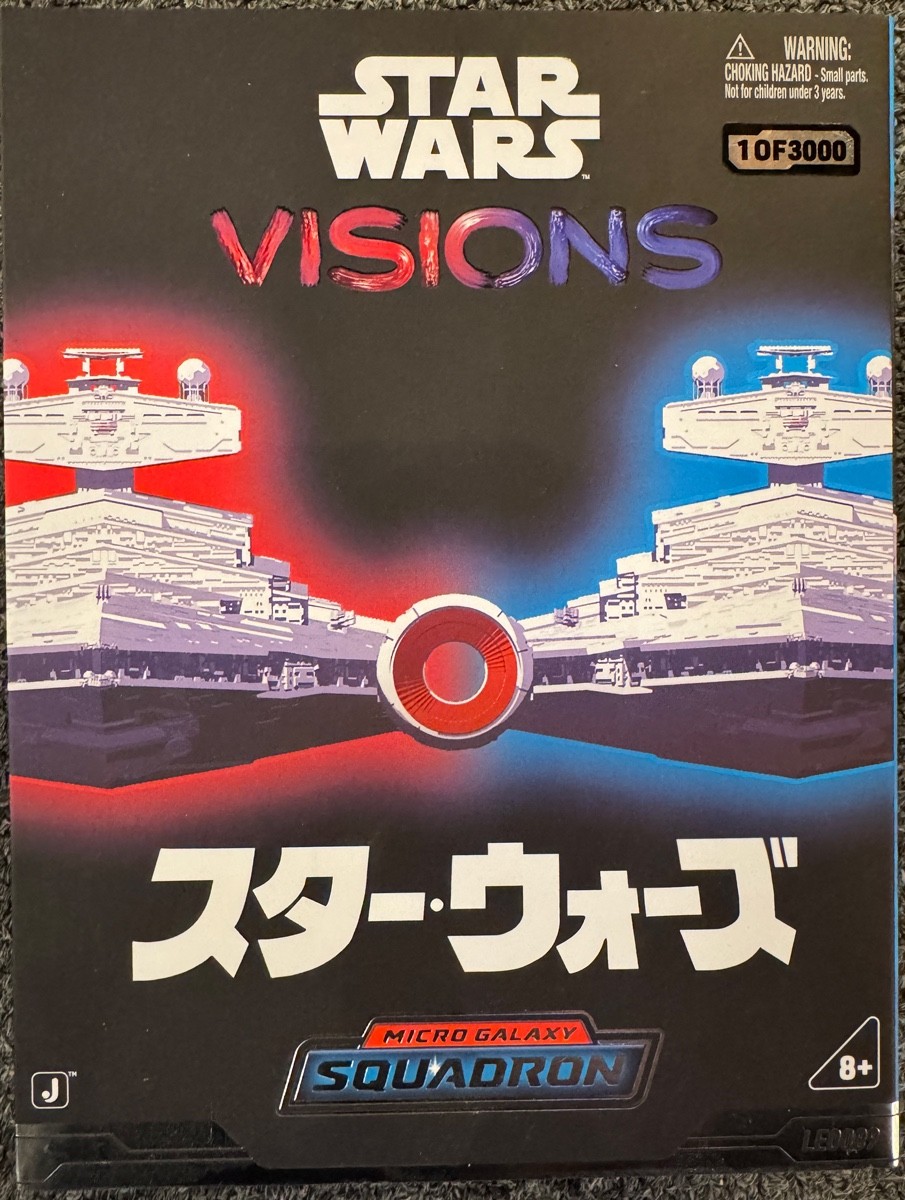 Star Wars Micro Galaxy Starfighter Visions Squadron Celebration Exclusive Japan