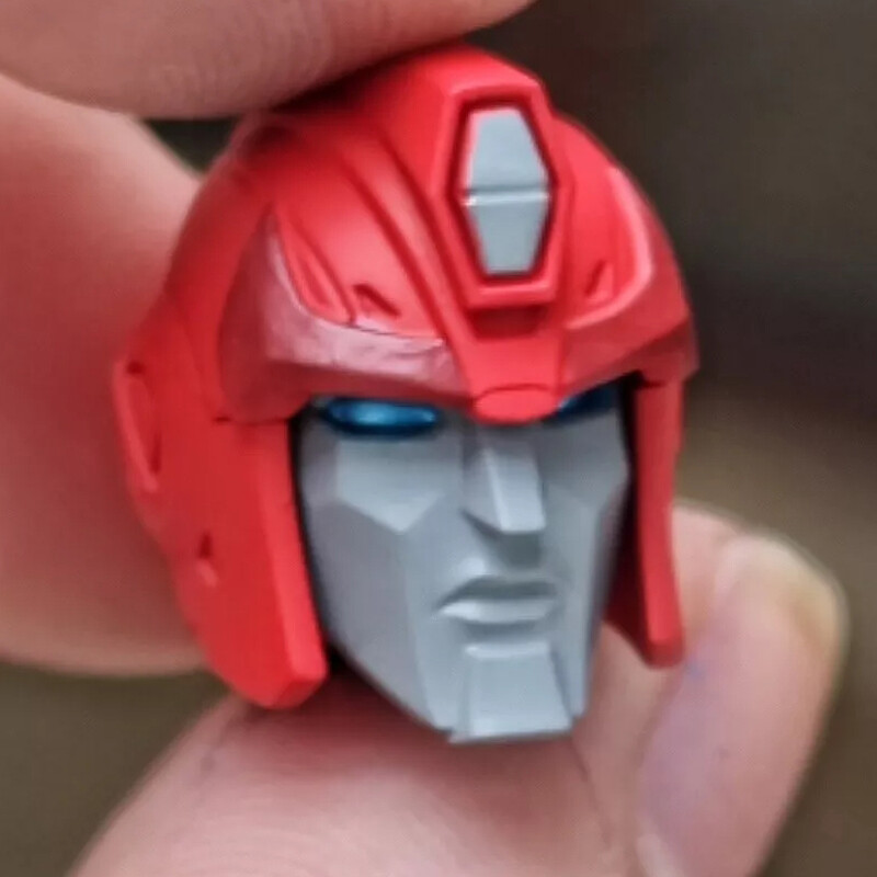 Pre-sale ABS Casting Replacement Head Upgrade Kit For Kingdom Rodimus Prime