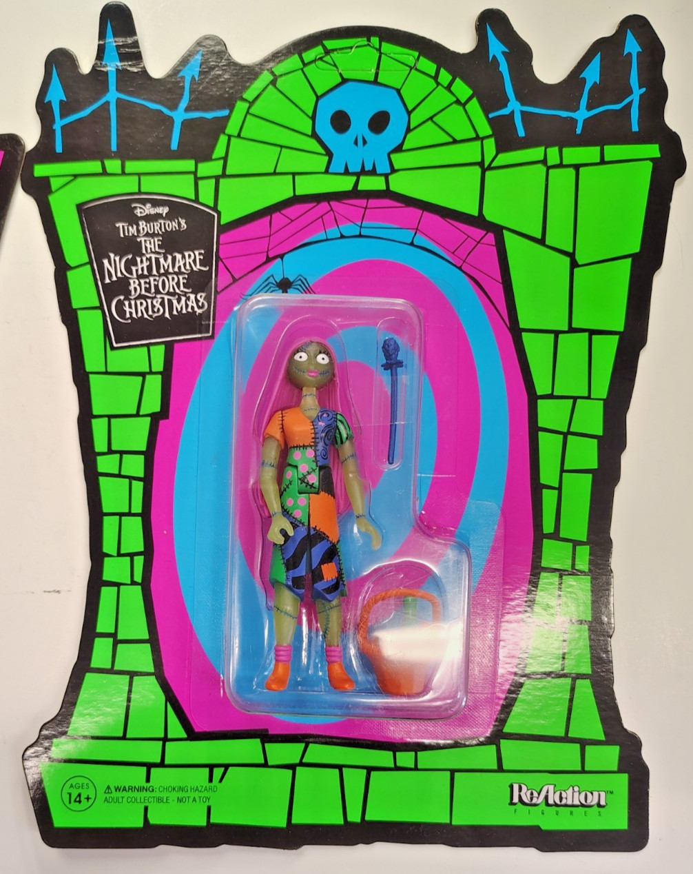 Nightmare Before Christmas 4&Prime; JACK SKELLINGTON & SALLY (GITD) Super7 Reaction.