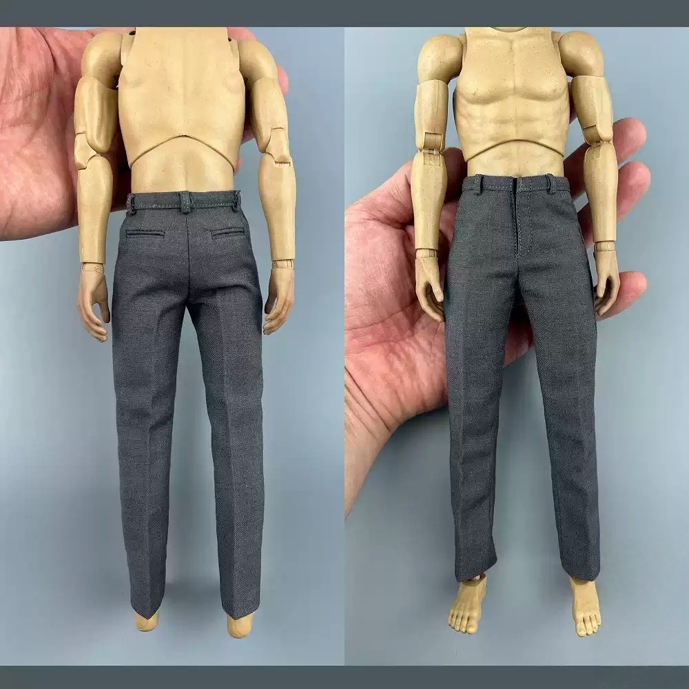 AFS 1/6 Pants Tailored Formal Trousers Fit 12 » Male Action Figure