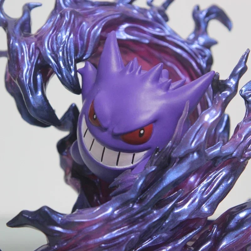 Authentic Anime Gengar Battle Feature Figure Collectible Statue PVC Model Gift