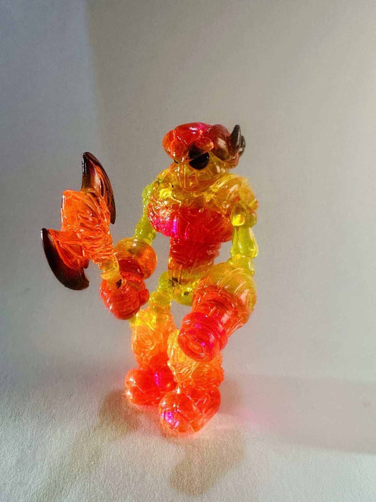 Dungeon Traveler Skeleden custom black light responsive Glyos Onell Design