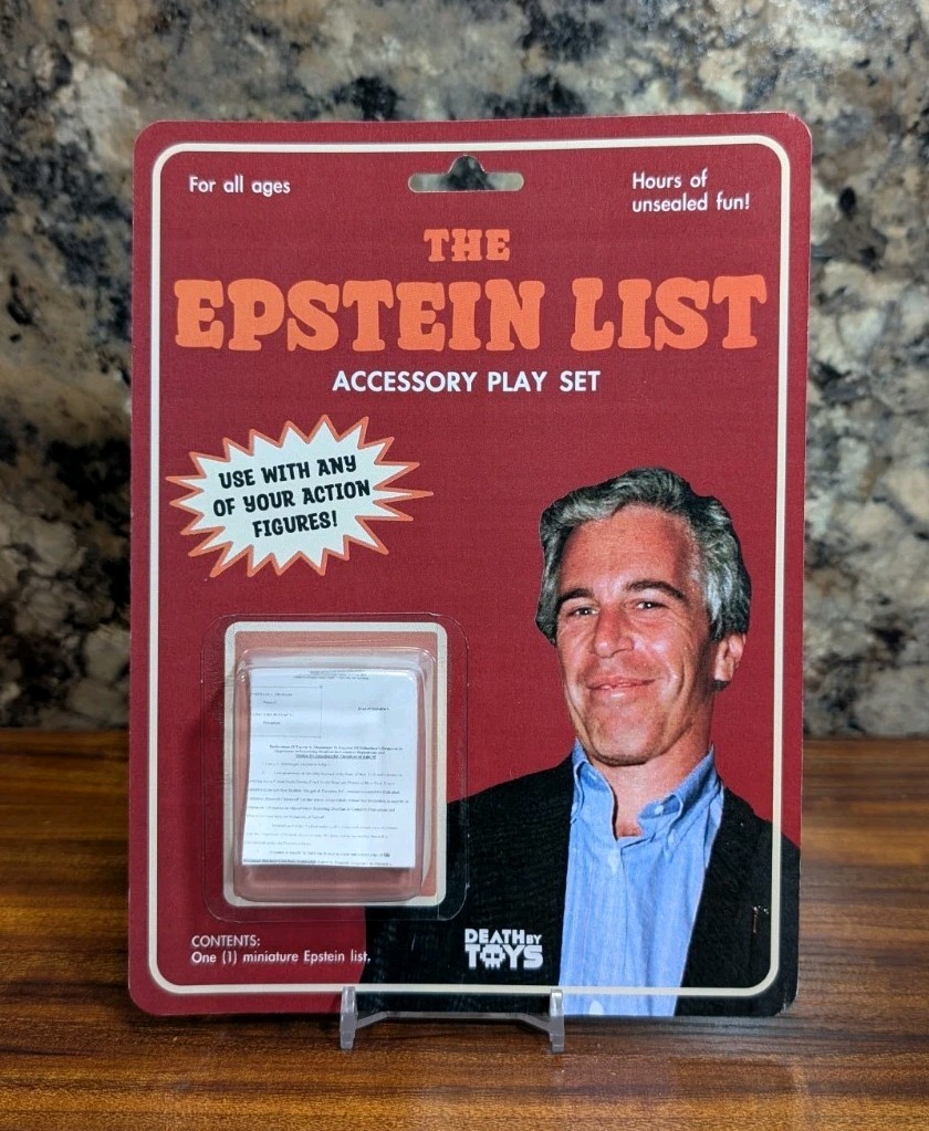 NOC Death by Toys – The Epstein List Accessory Play Set « Doesn&rsquo;t Exist »