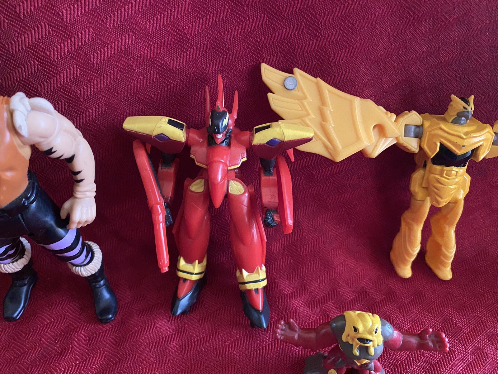 5 Mixed Action Figures Toy Lot