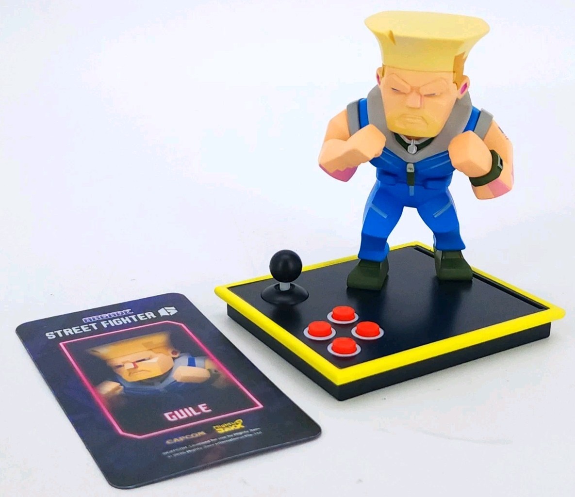 Mighty Jaxx 4&Prime; Arcade Capcom Street Fighter 6 Guile Blind Box Figure
