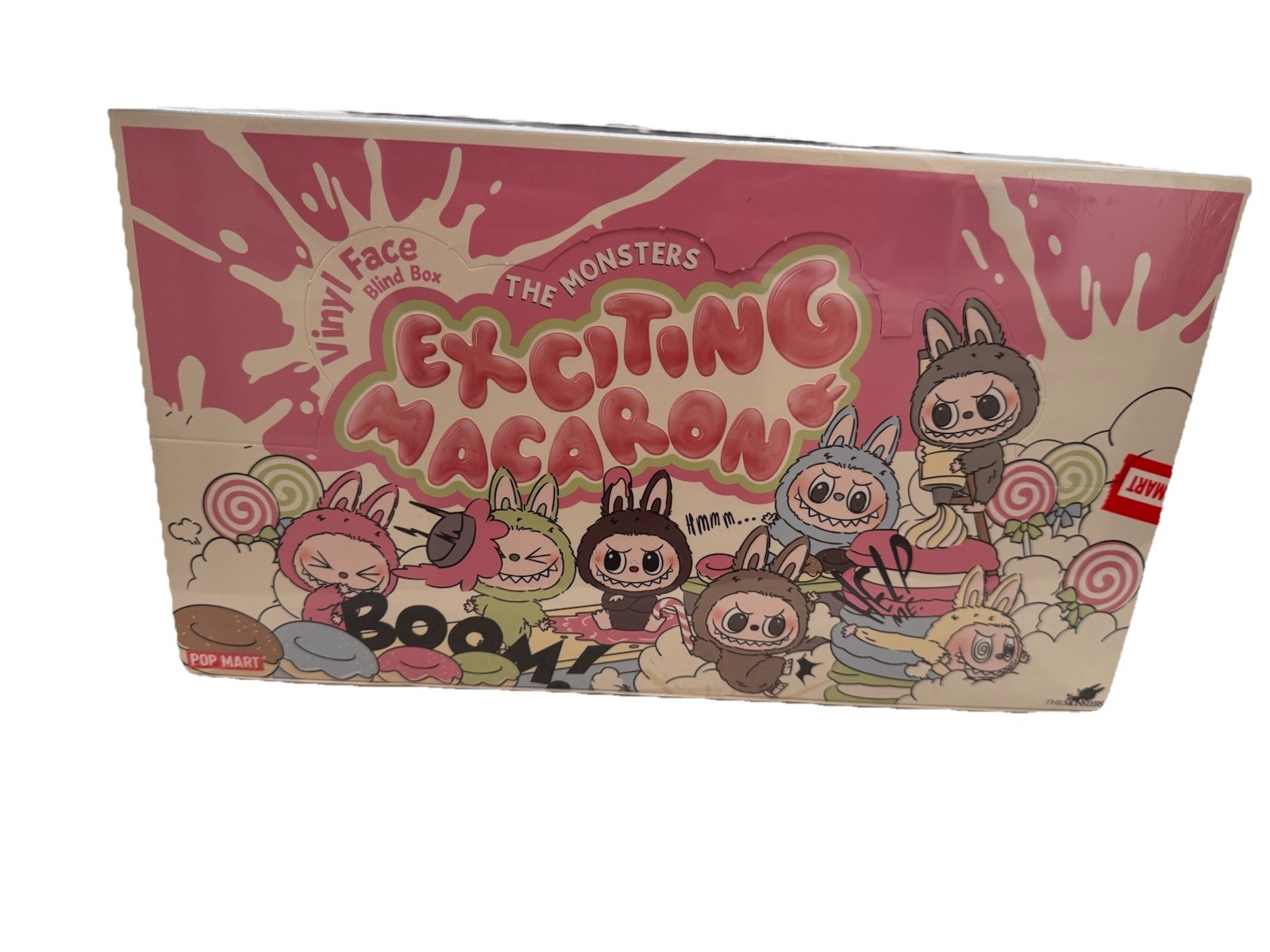 Authentic Labubu The Monsters Exciting Macaron Blind Box Complete Set of 6
