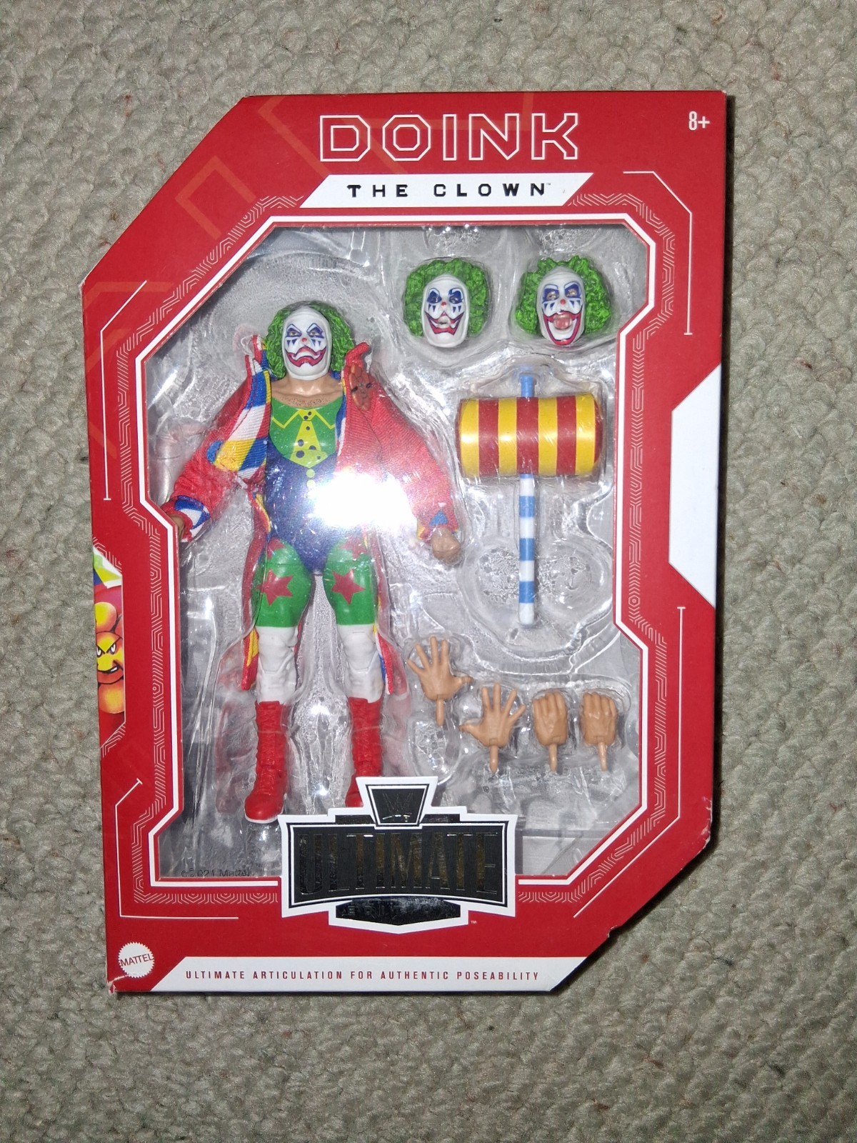 Mattel WWE Ultimate Edition Doink the Clown New