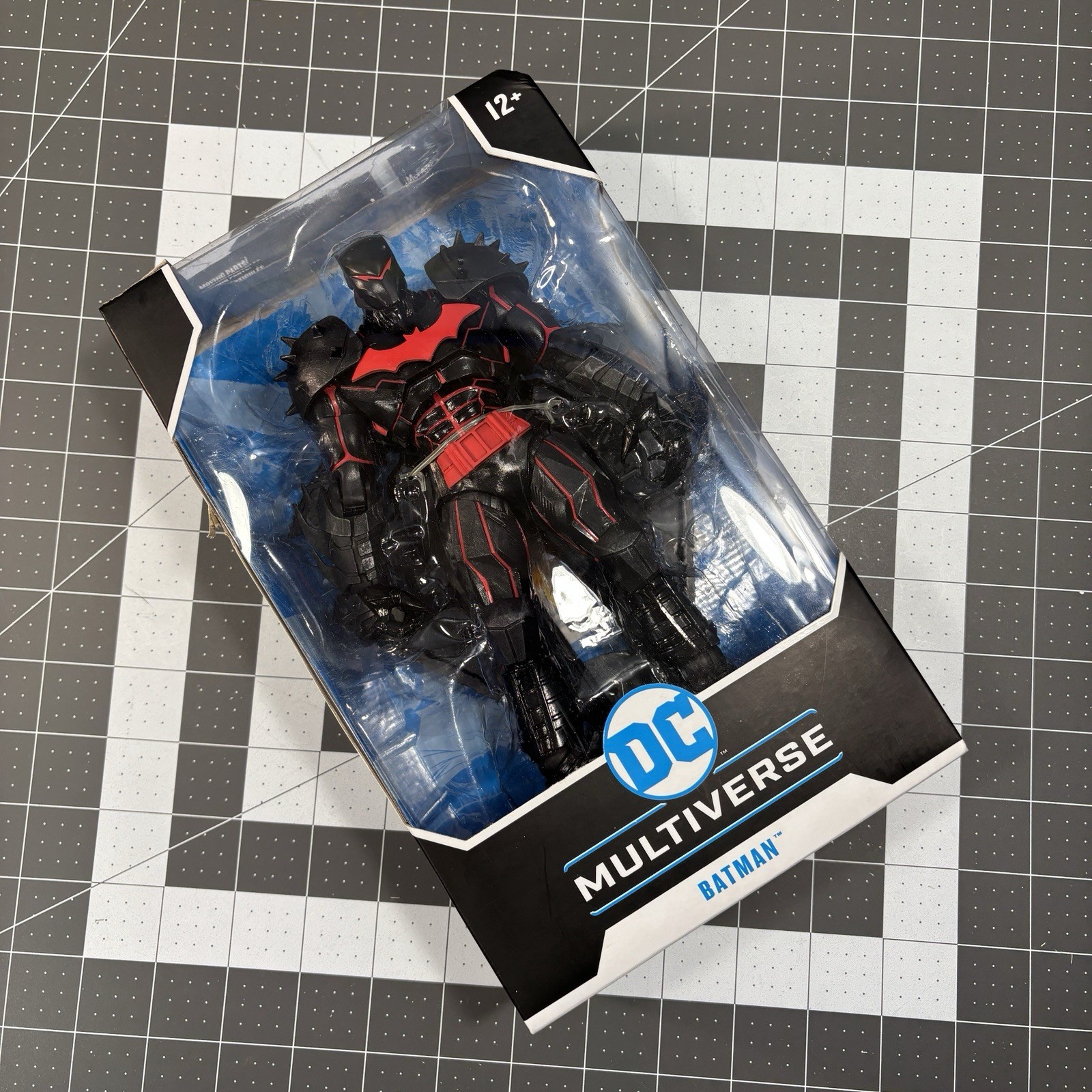 Batman Hellbat Suit Figure DC Multiverse 7” McFarlane Toys Trading Card 2021 NEW