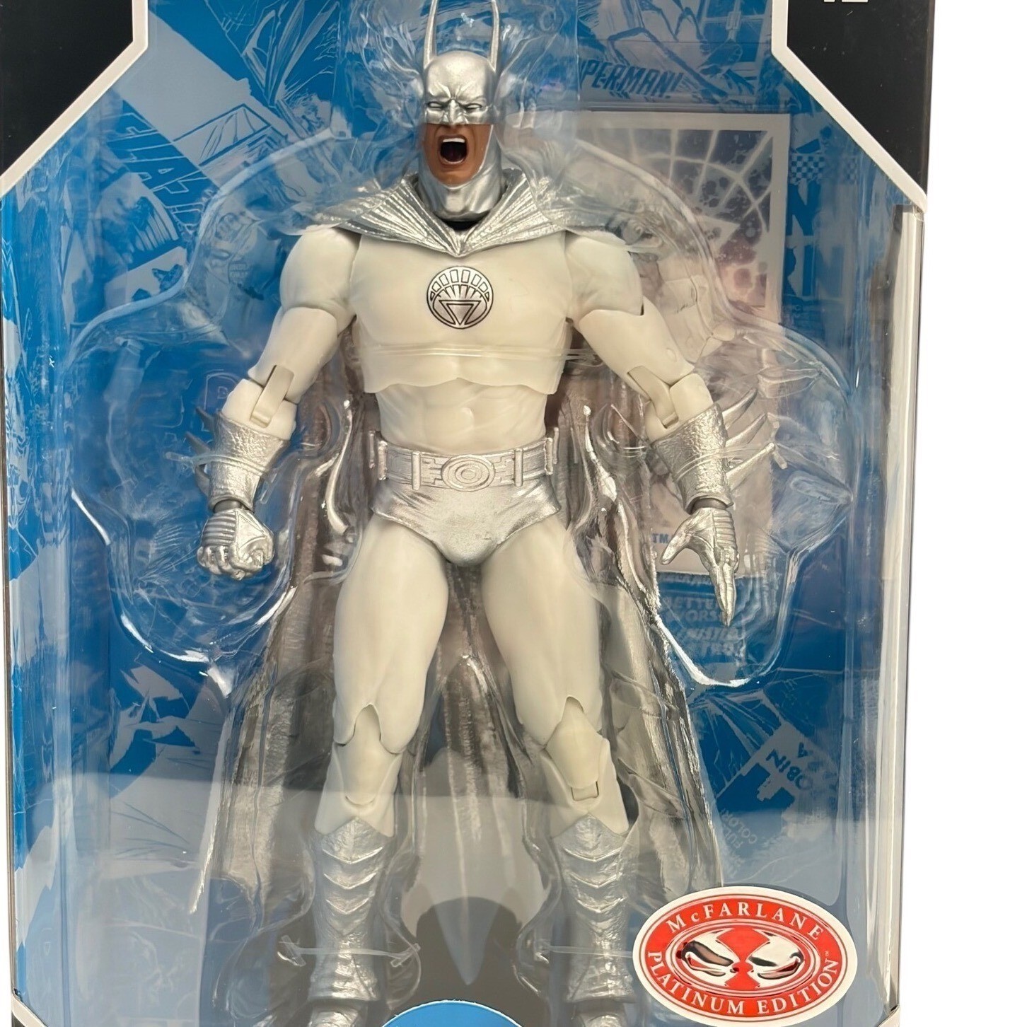 McFarlane DC Multiverse White Lantern Batman Figure Brightest Day In Hand!