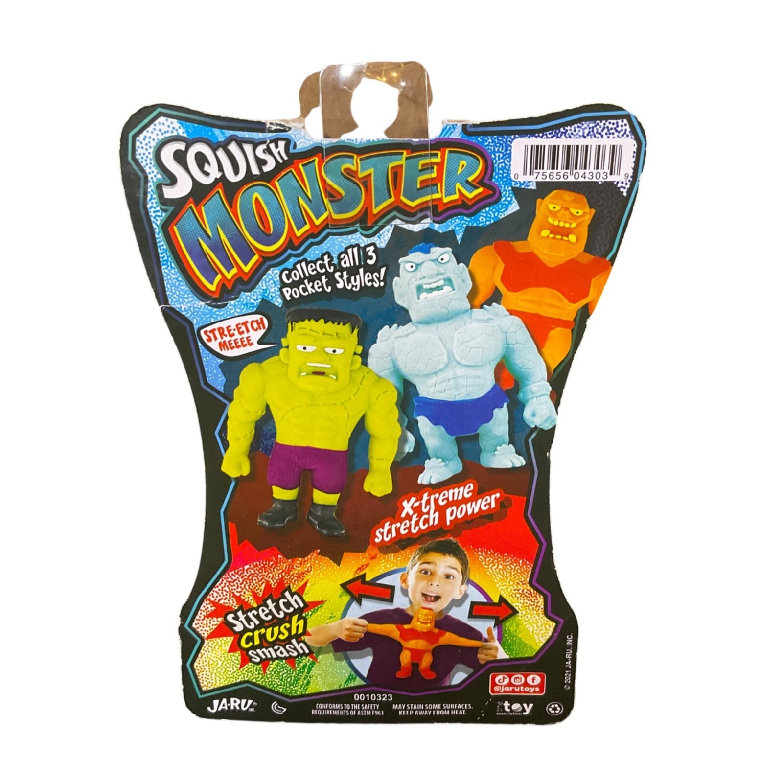 Squish Monster Pocket Roy-Botto Stretch Melee Action Figure 4+ 4X Stretch Power