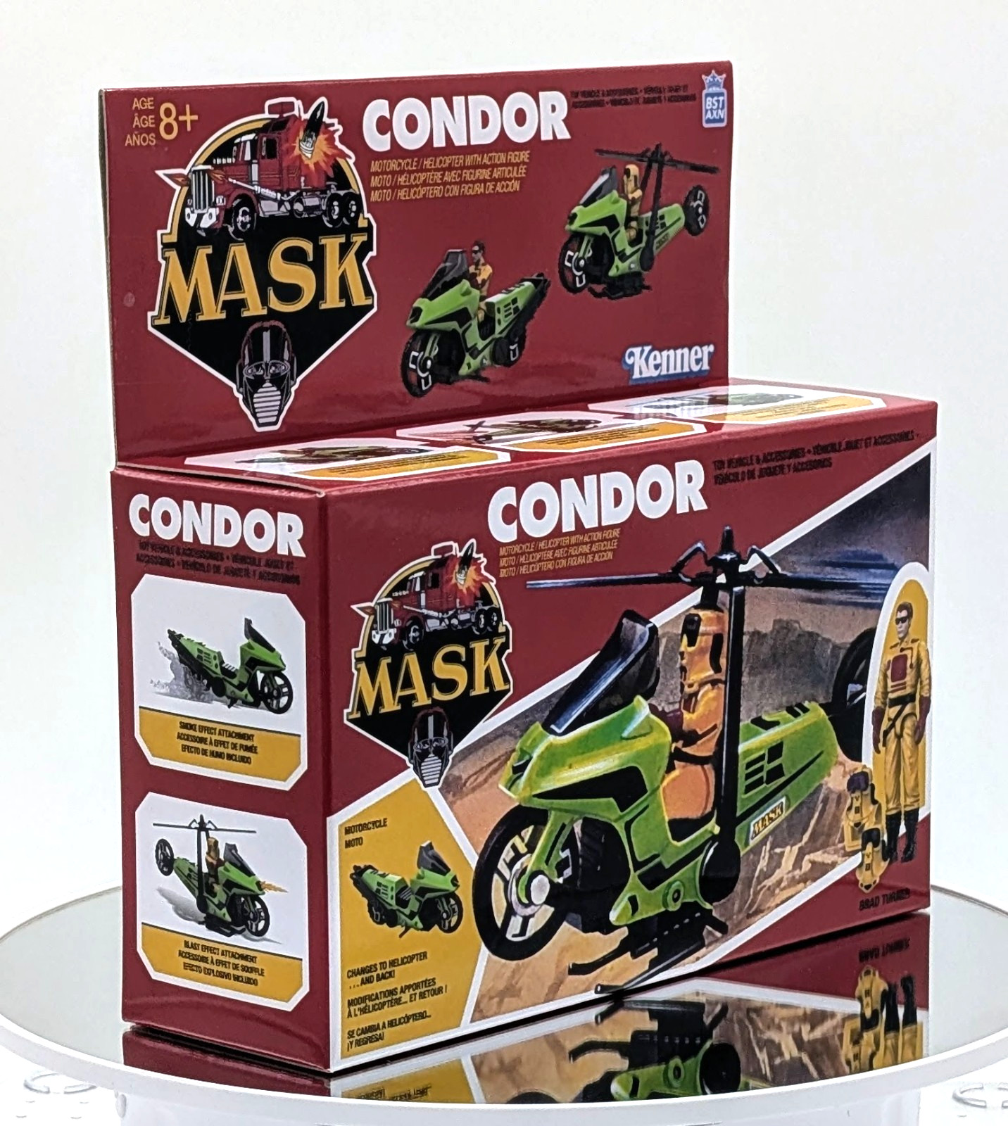The Loyal Subjects 2025 M.A.S.K. Motorcycle/Helicopter CONDOR w/ BRAD TURNER!