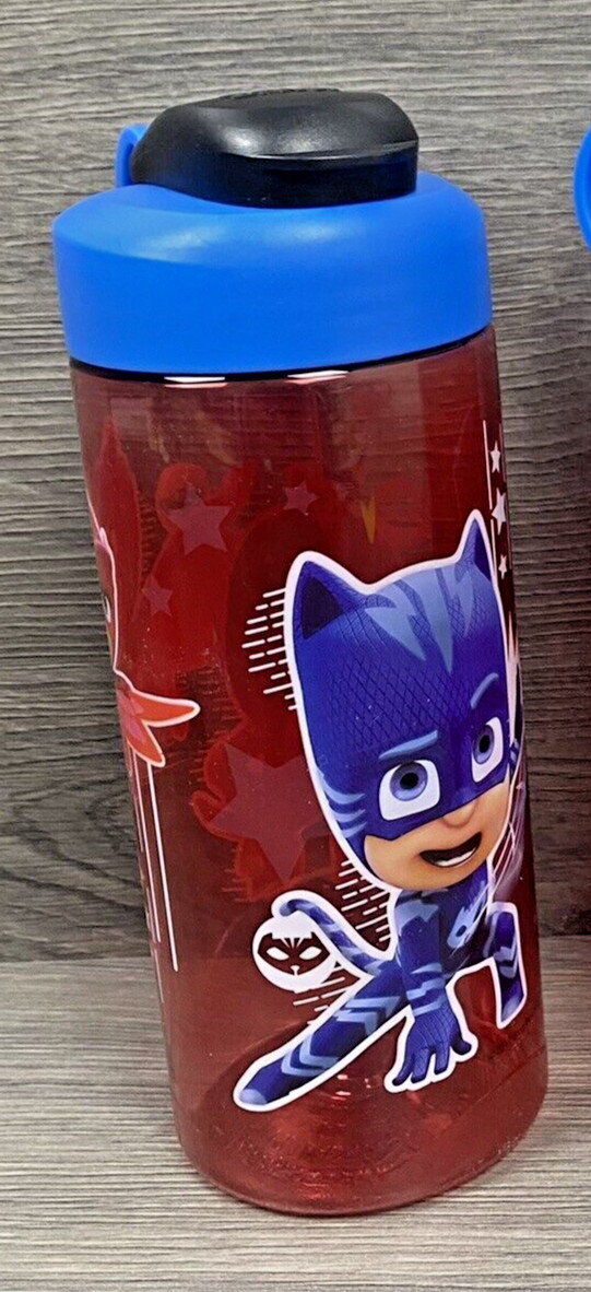 PJ MASKS GEKKO, OWLETTE, CATBOY 16.5 OZ. BPA FREE KID WATER BOTTLE