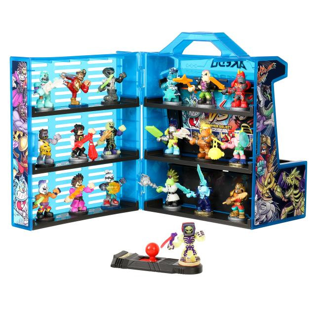 Hash Akedo Ultimate Arcade Warriors Collector Case 18Figures Glow End Code Japan