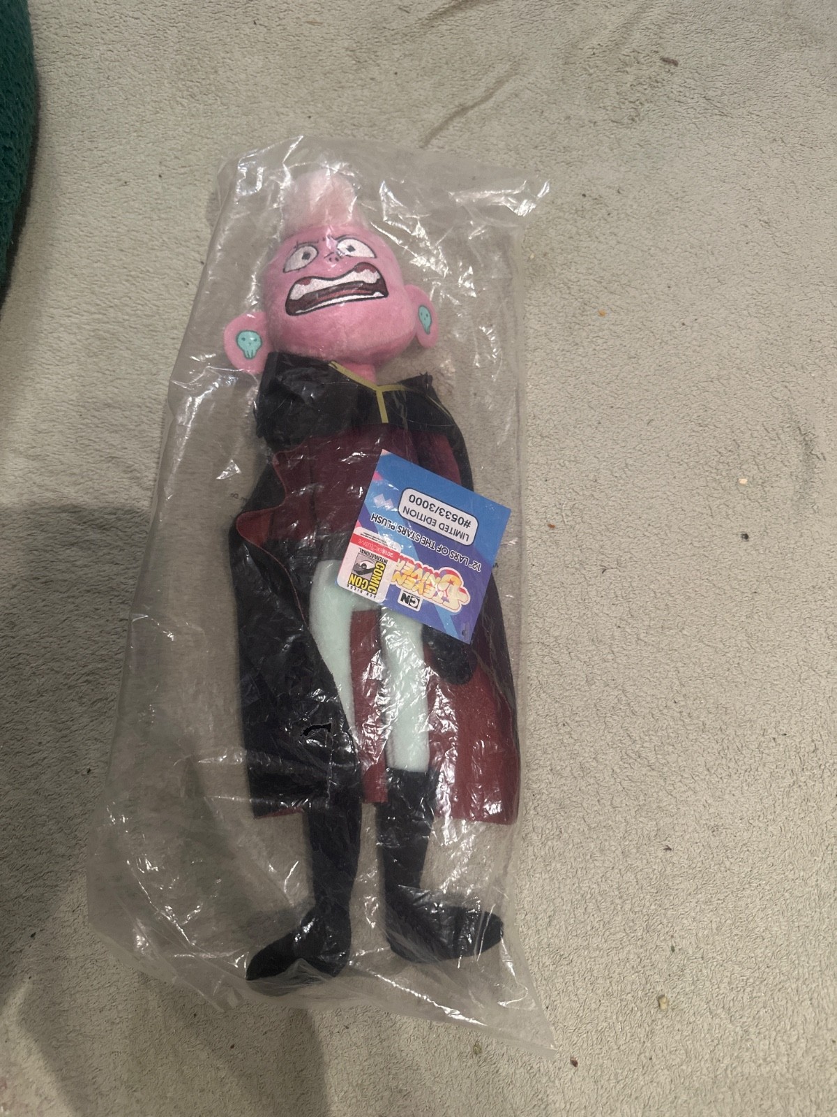 LARS OF THE STARS STEVEN UNIVERSE 12&Prime; PLUSH SDCC 2018 EXCLUSIVE 3000 PCS