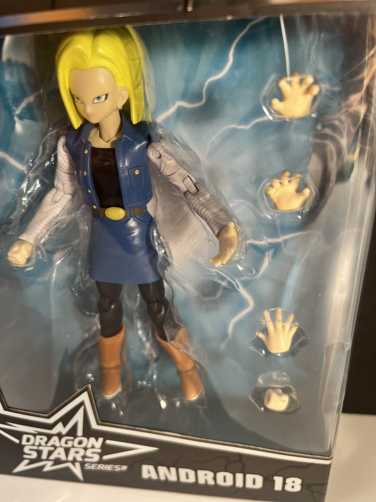Dragonball Super Dragon Stars Android 18 Action Figure Open Box