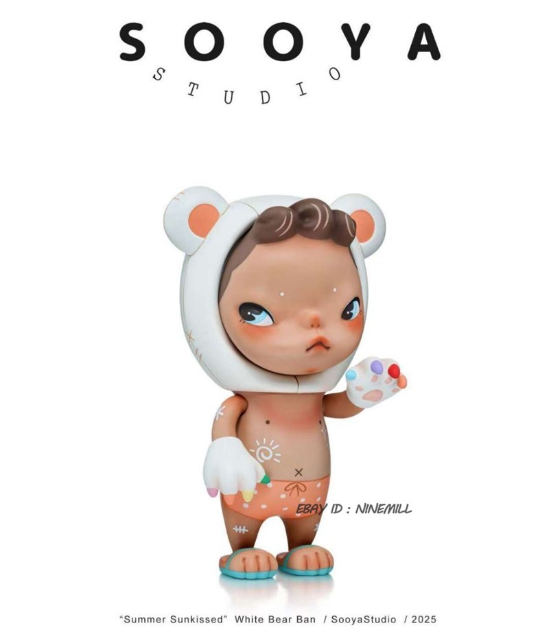 Sooya Studio « Summer Sunkissed » White Bear Ban Limited Edition Tidal Current
