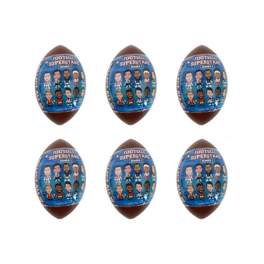 Football Superstars SMOLS NFL Series 2 Figures – Lot of 6 Sealed Capsules NEW!