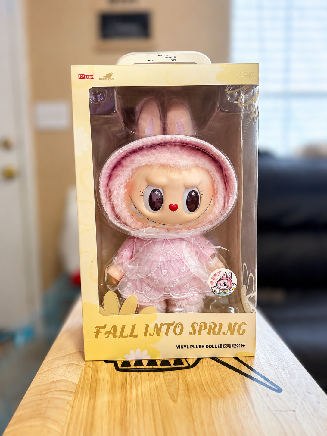 POP MART Labubu Fall Into Spring Plush Doll Sealed Authentic New in Box