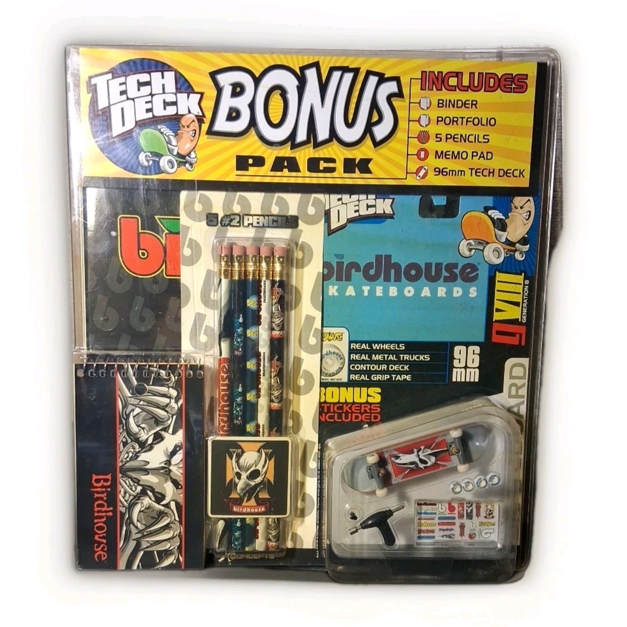 2 Tech Deck Handboard Tony Hawk Birdhouse Bonus Packs. Private Listing