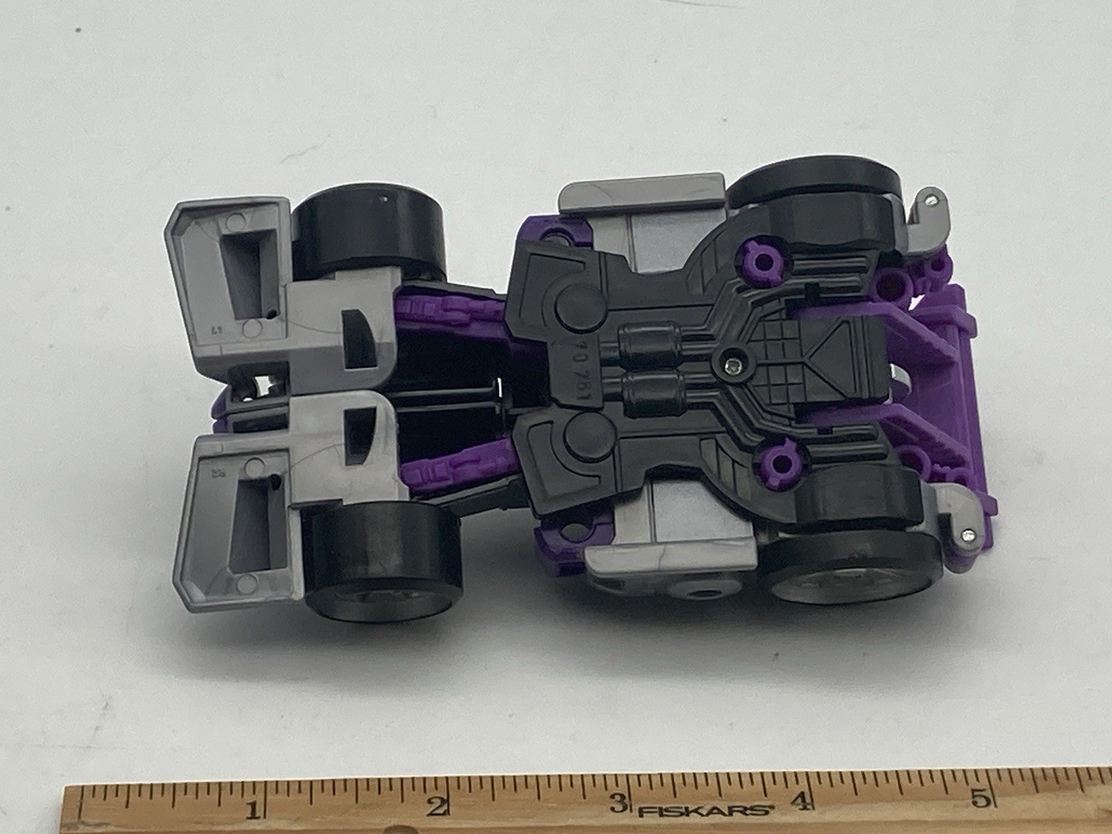 Playskool Transformers Rescue Bots Blurr Purple Flip Car Racer Toy