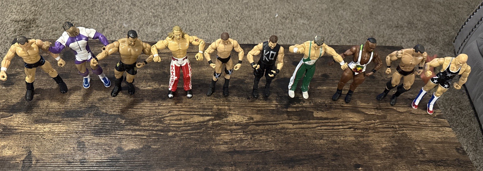 2000s WWE Jakks Pacific & Mattel Figures Lot Of 10 Lot1