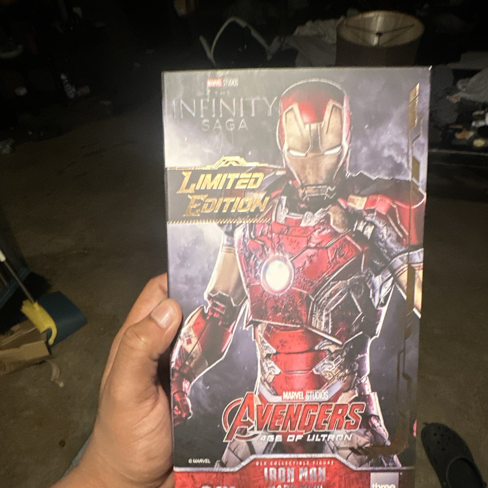 threezero DLX Infinity Saga Iron Man Mark XLIII Age of Ultron Limited Boxed