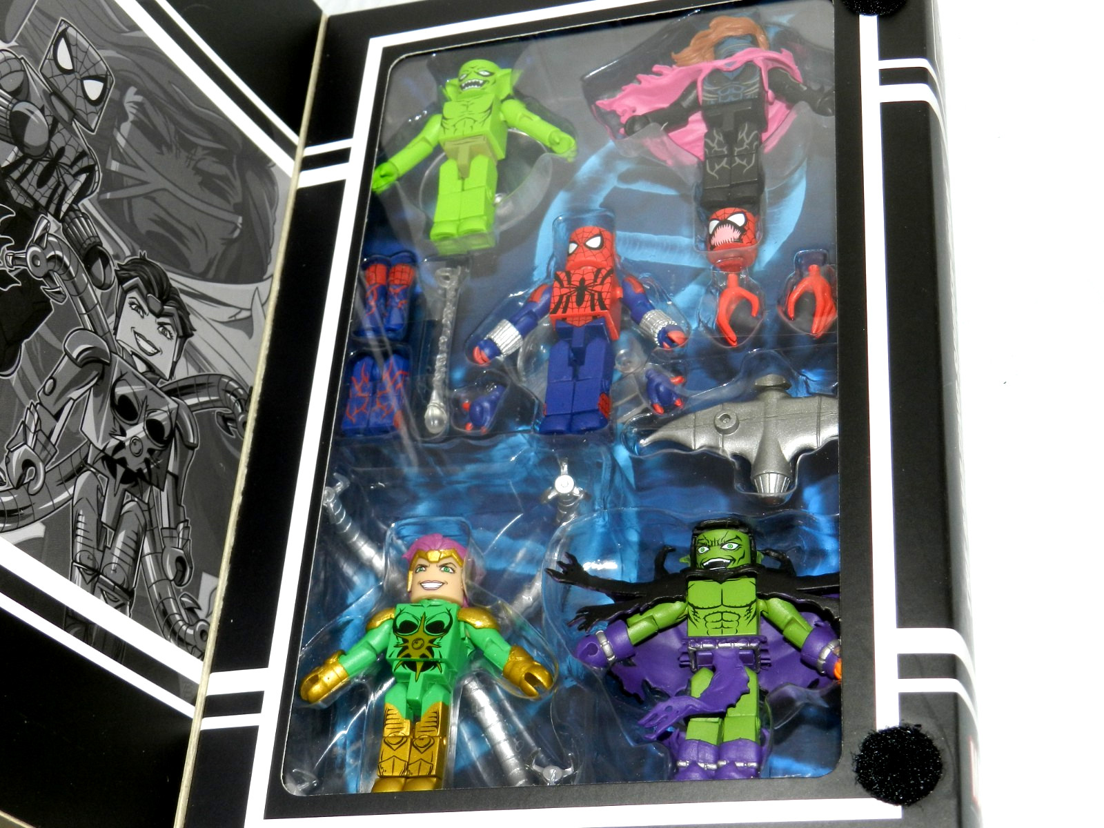 MARVEL SPIDERMAN MINIMATES CLONE SAGA BOXED SET NEW SEALED NICE SET
