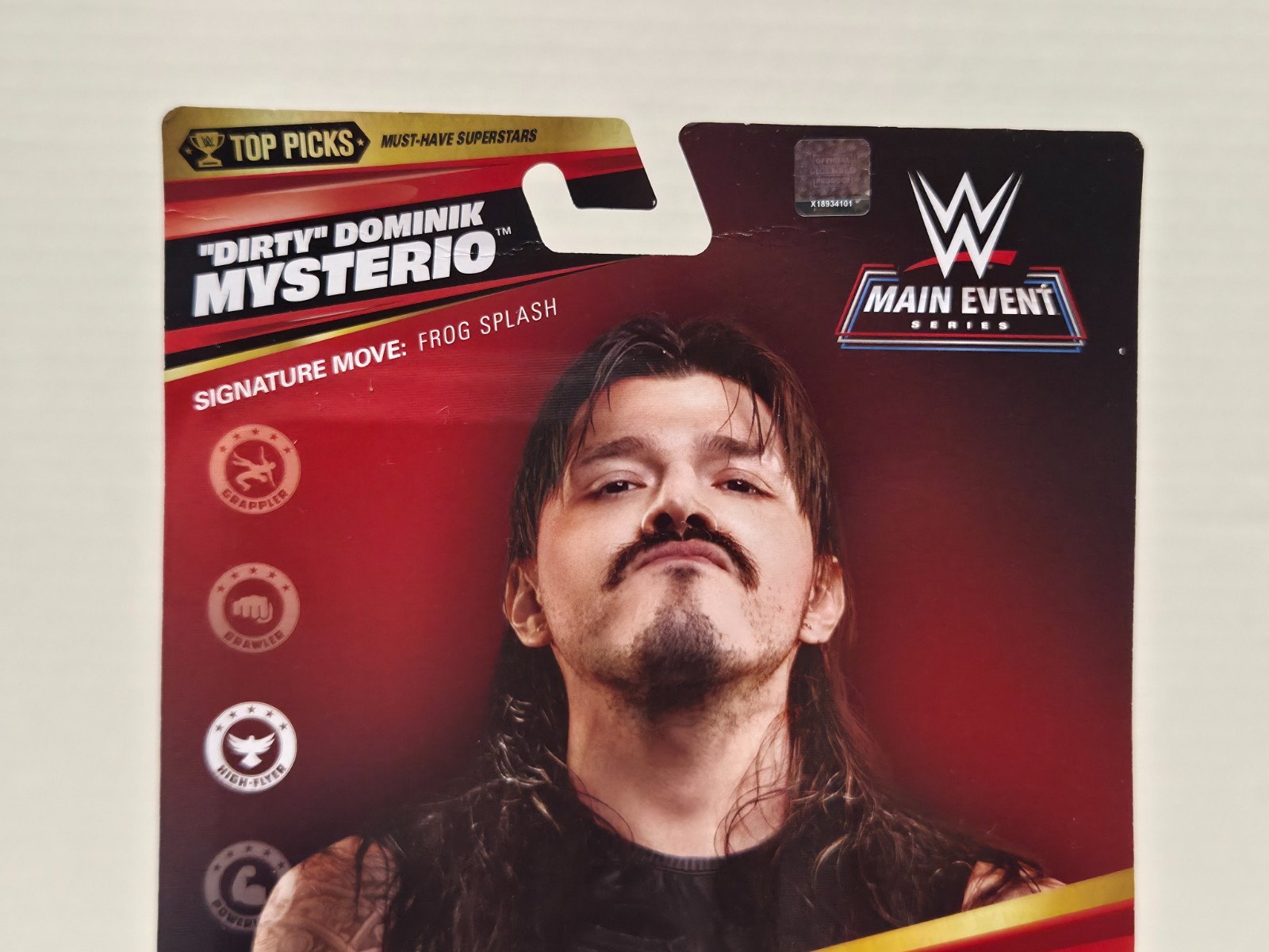 DIRTY DOMINIK MYSTERIO WWE Mattel Main Event Series 2026 Top Picks Wave 3 Figure