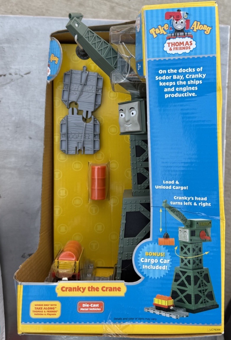 Thomas & Friends Tank Engine Train Take Along CRANKY THE CRANE 2006 Target