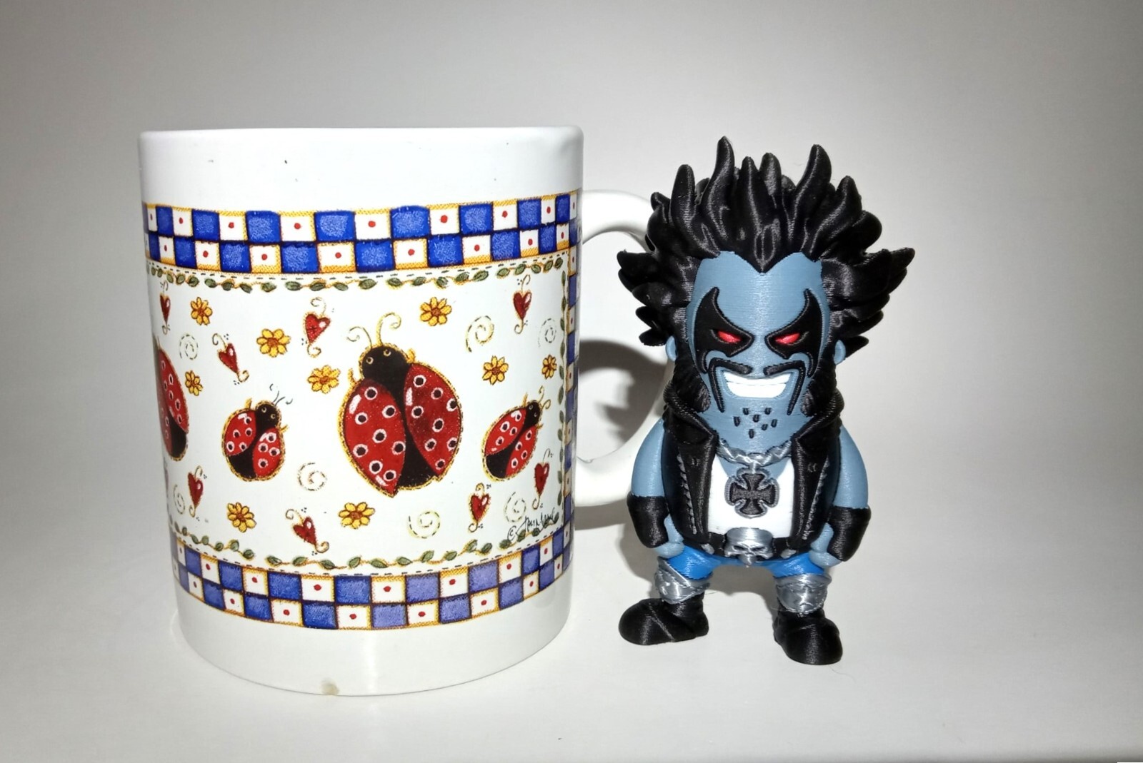 Lobo Miniature DC Figurine Mini Model …. Free Shipping