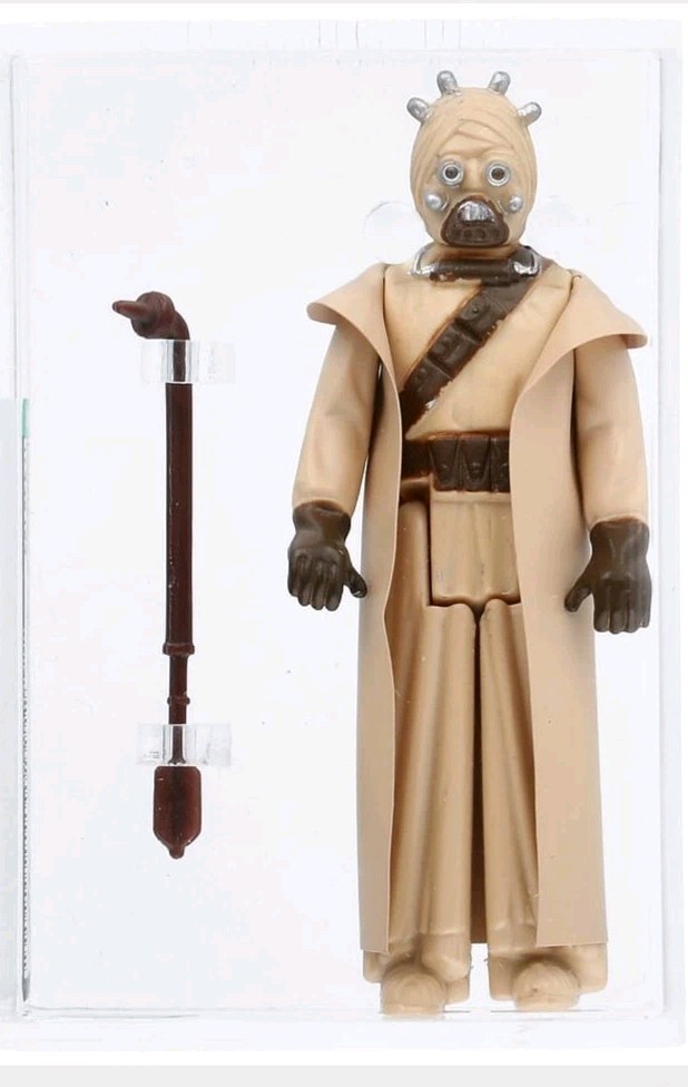 Vintage Star Wars 1977 Sandpeople AFA 8.5 (NM Cond) Long Eye Tubes UNIFIED GRADE