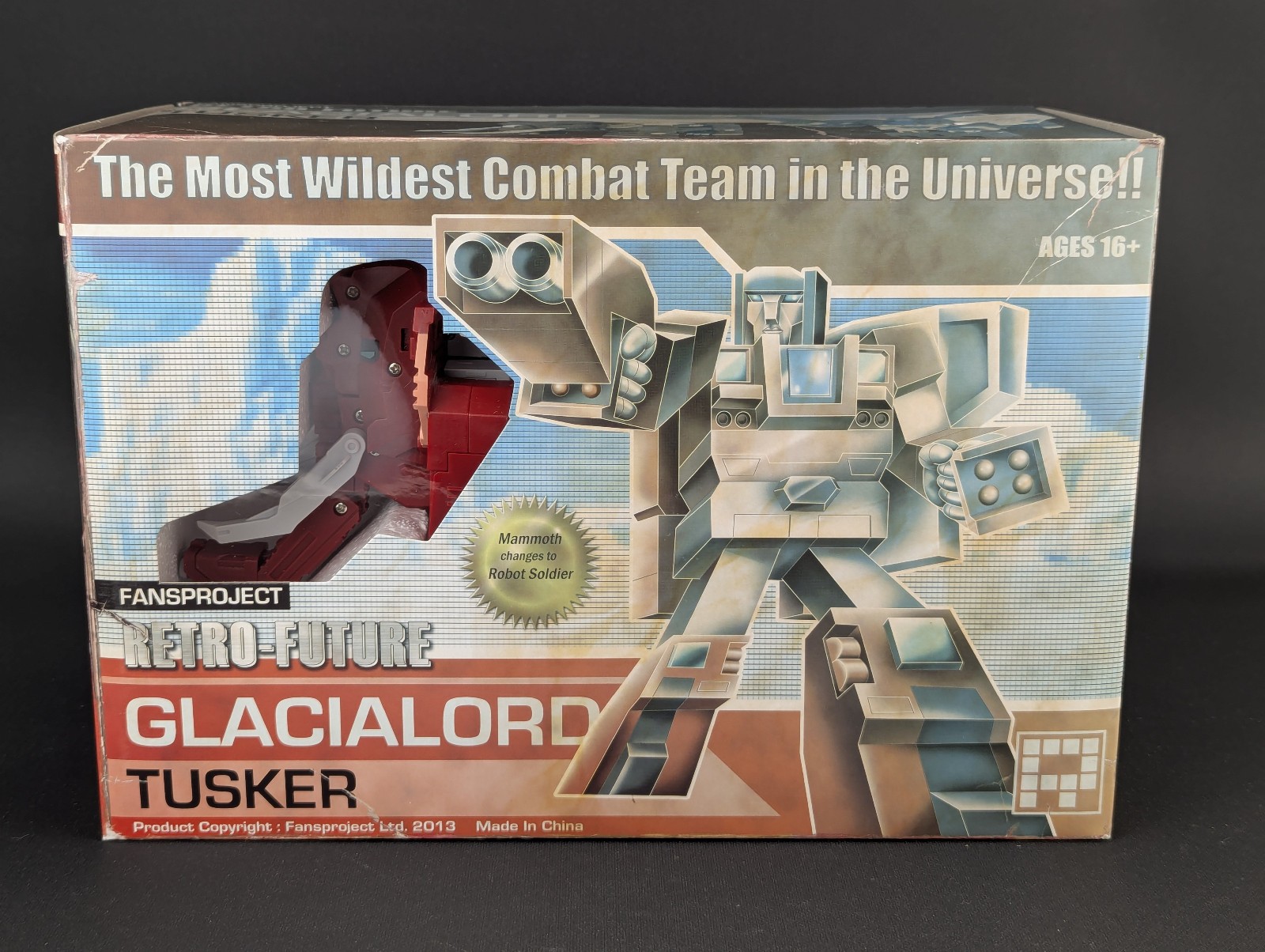 Fansproject Glacialord Tusker SEALED 3rd Party Fans Project Retro-Future