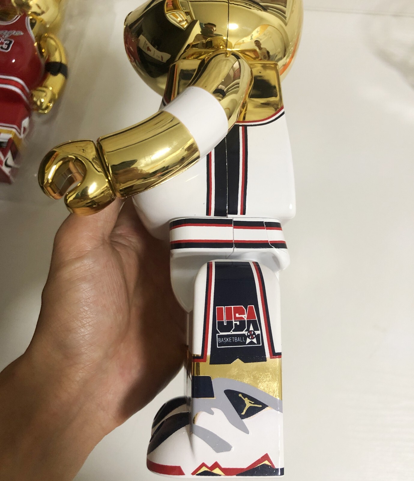 400% Bearbrick Michael Jordan Chicago No.23 Jersey Action Figure Deco Art Toy
