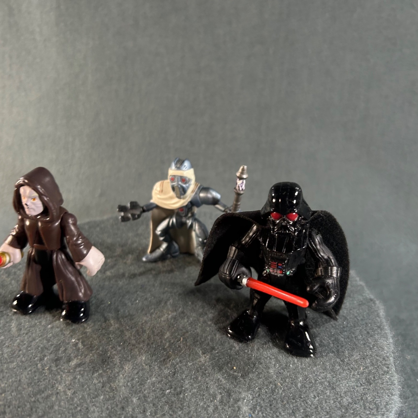 Star Wars Galactic Heroes Darth Vader Sidious Palpatine MagnaGuard Figure Lot