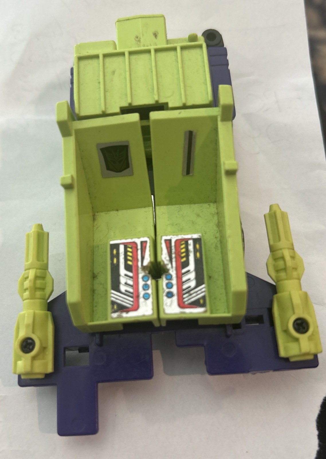Vintage 1985 G1 Transformers Constructicon Devastator – Long Haul PARTS
