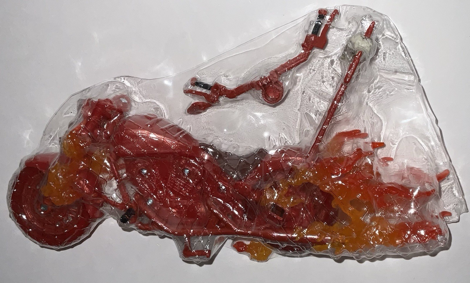 Marvel Legends Ghost Rider&rsquo;s MOTORCYCLE Flaming Hellcycle Riders Johnny Blaze