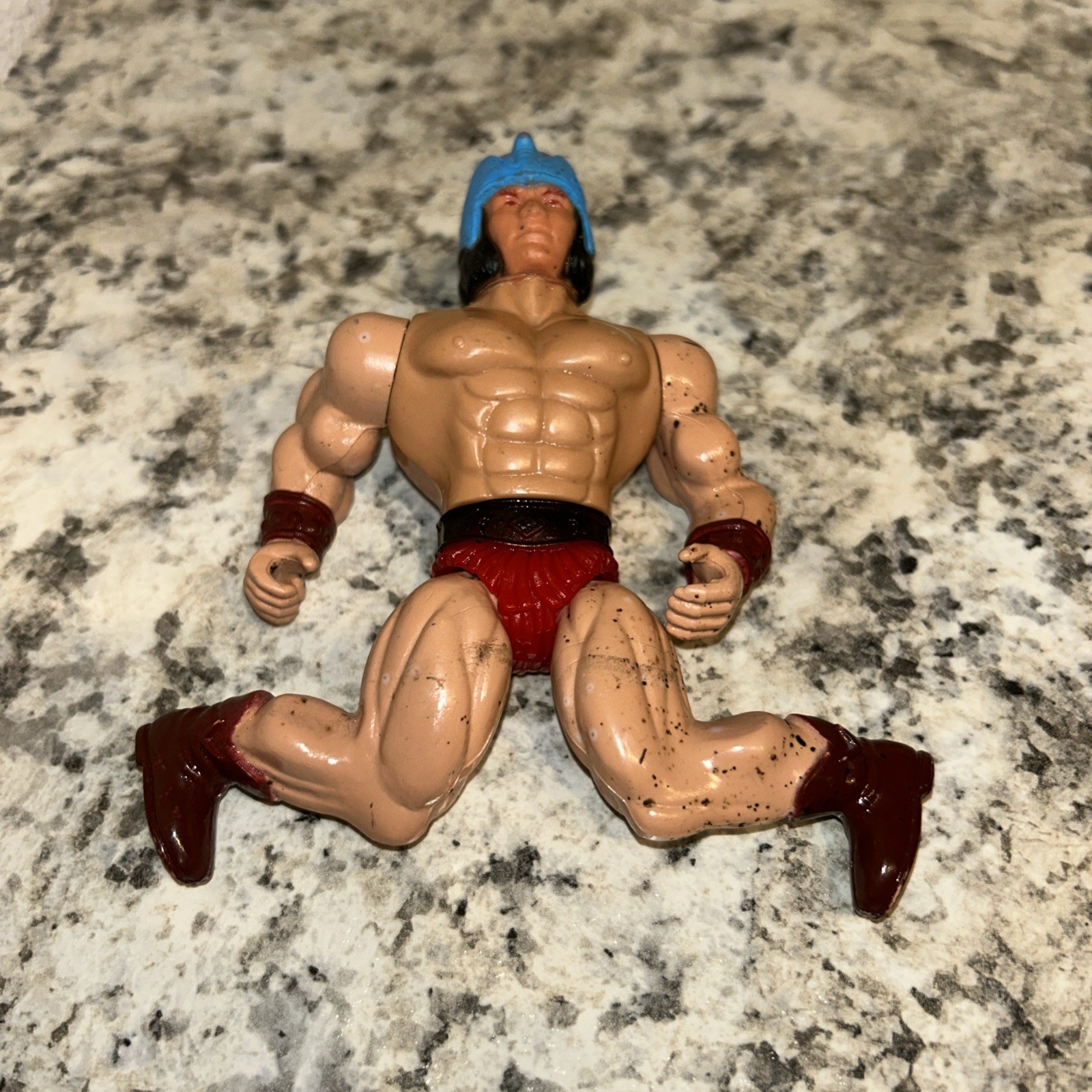 Vintage 1985 GALAXY Fighters Warriors DATON Figure MOTU KO Sewco Magnon