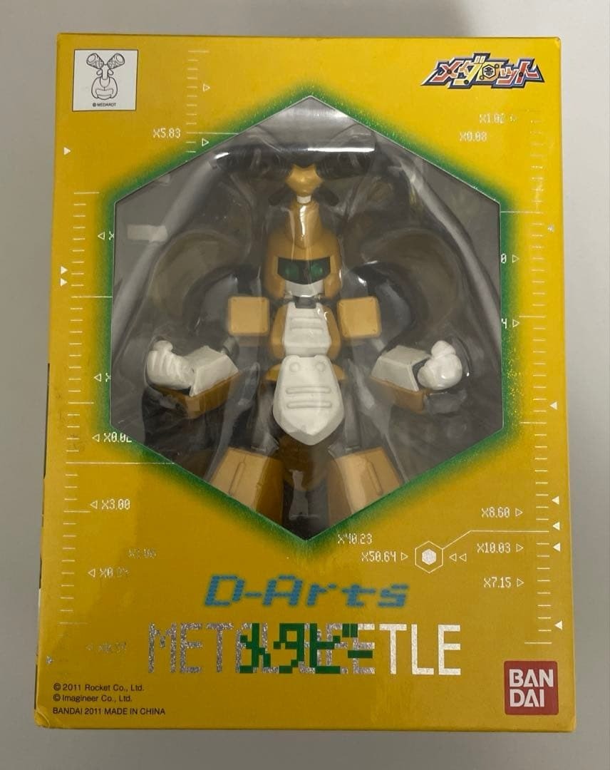 D-Arts Medarot METABEE Metalbeetle Action Figure BANDAI SPIRITS New Unopened