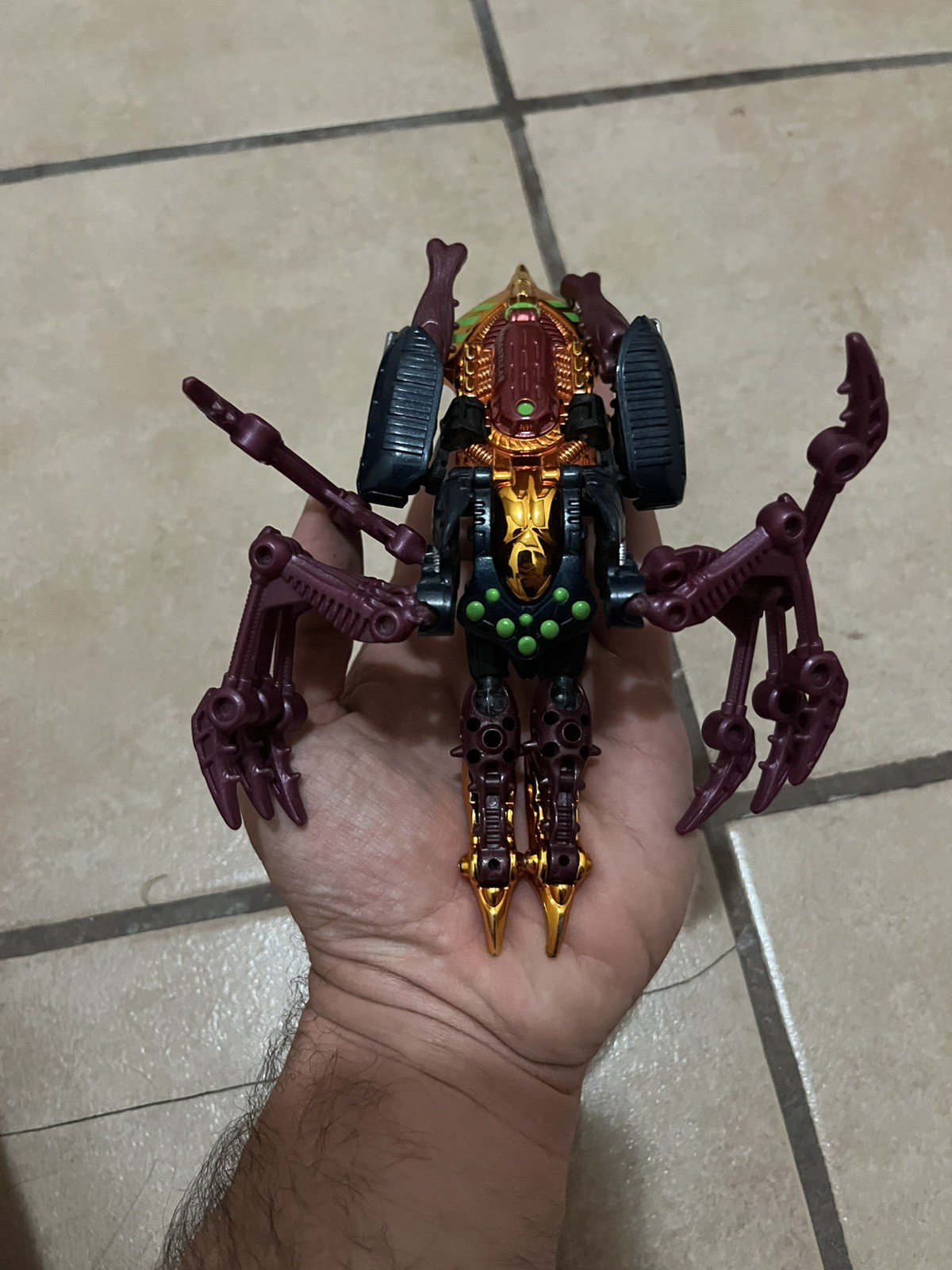 1997 Transformers Beast Wars Deluxe Transmetal Tarantulas Figure Complete Hasbro