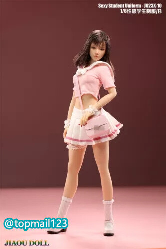 JIAOU DOLL 1:6 JO23X-10 Girl Student Uniform Clothes For 12&Prime;Female PH TBL Figure