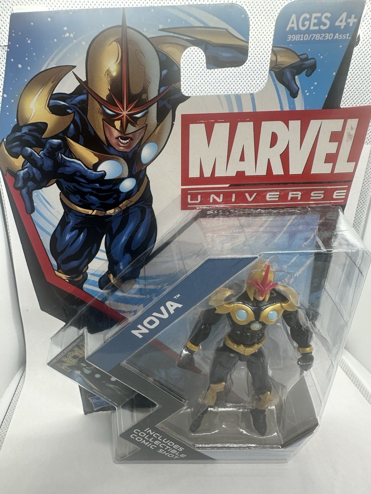 Marvel Universe 3.75&Prime; Action Figure NOVA Series 4 #019 Hasbro New