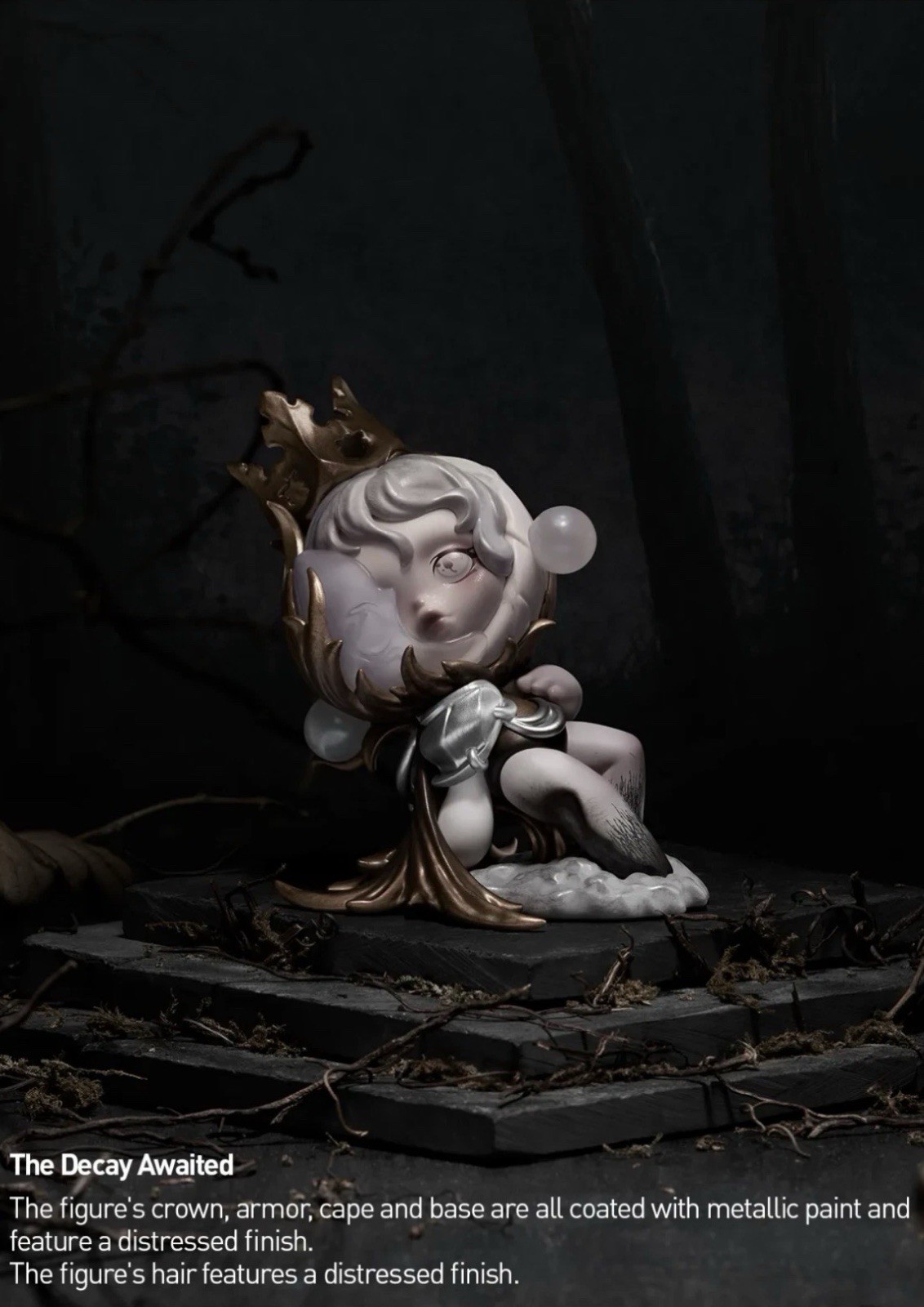 POP MART SKULLPANDA Petals in Four Acts – The Decay Awaited